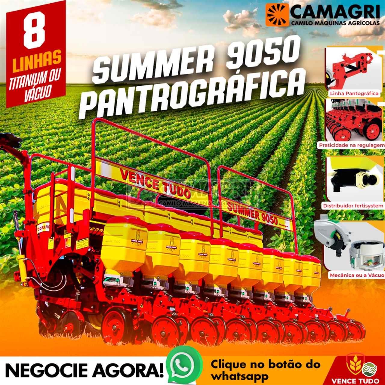 PLANTADEIRA VENCE TUDO SUMMER 9050 Camagri - Camilo Máquinas Agrícolas - Agrale GOIANIA GOIAS GO